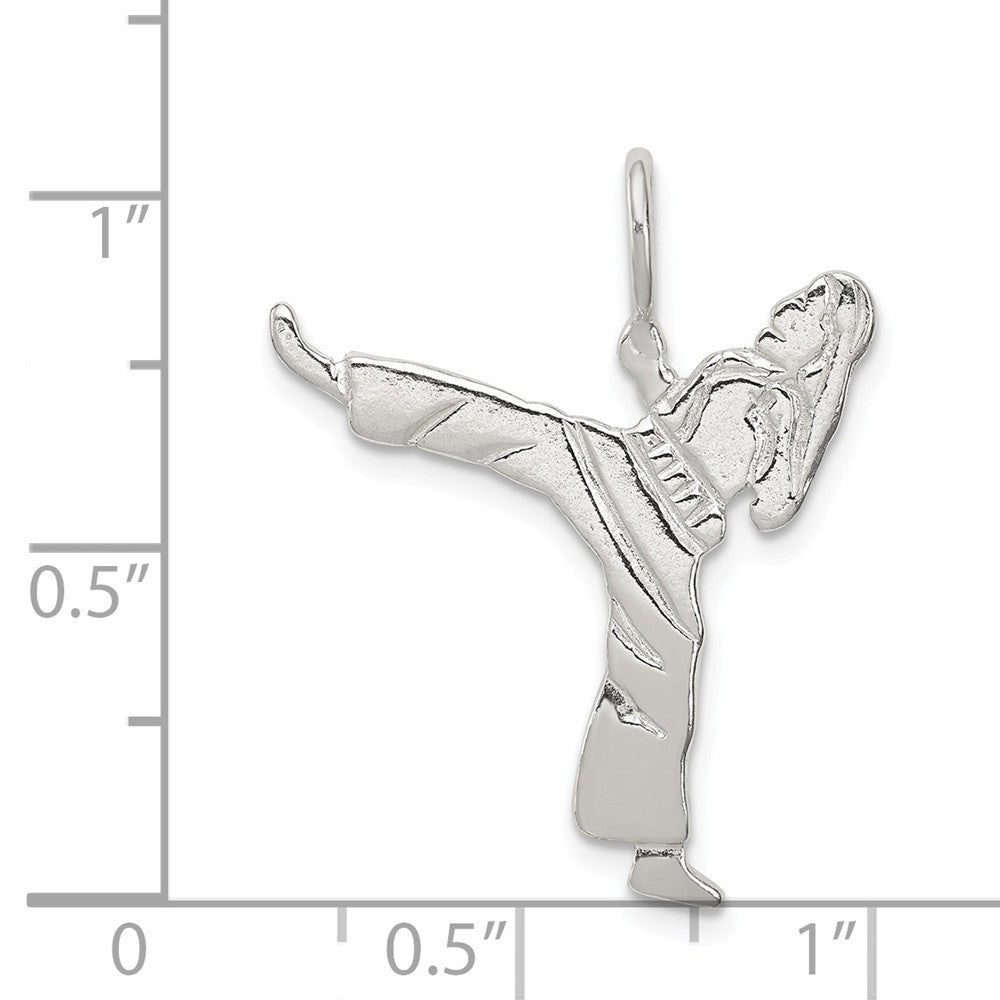 Million Charms 925 Sterling Silver Karate Charm