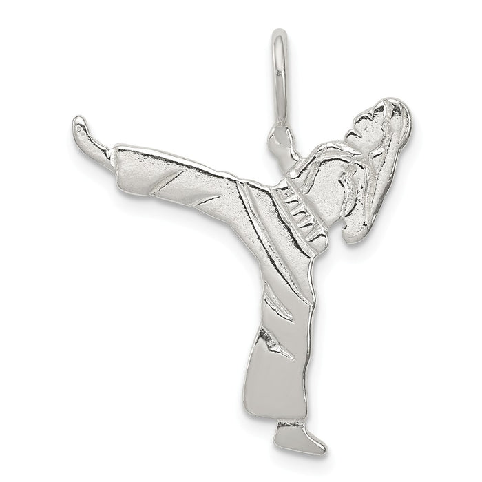 Million Charms 925 Sterling Silver Karate Charm