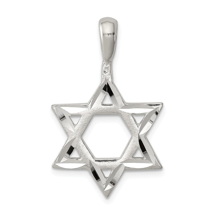 Million Charms 925 Sterling Silver Religious Jewish Star Of David Charm