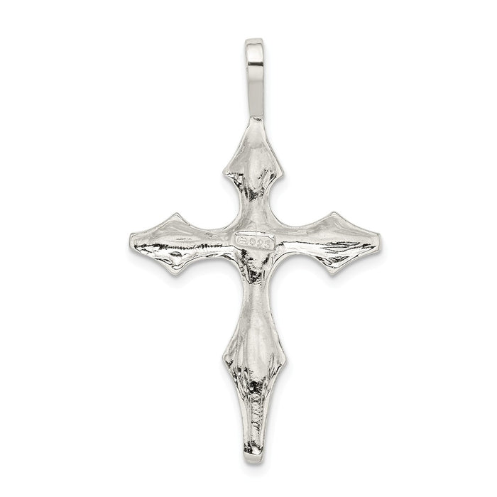 Million Charms 925 Sterling Silver Passion Relgious Cross Pendant