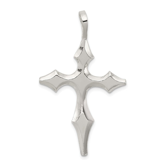 Million Charms 925 Sterling Silver Passion Relgious Cross Pendant