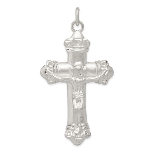 Million Charms 925 Sterling Silver Relgious Crucifix Pendant