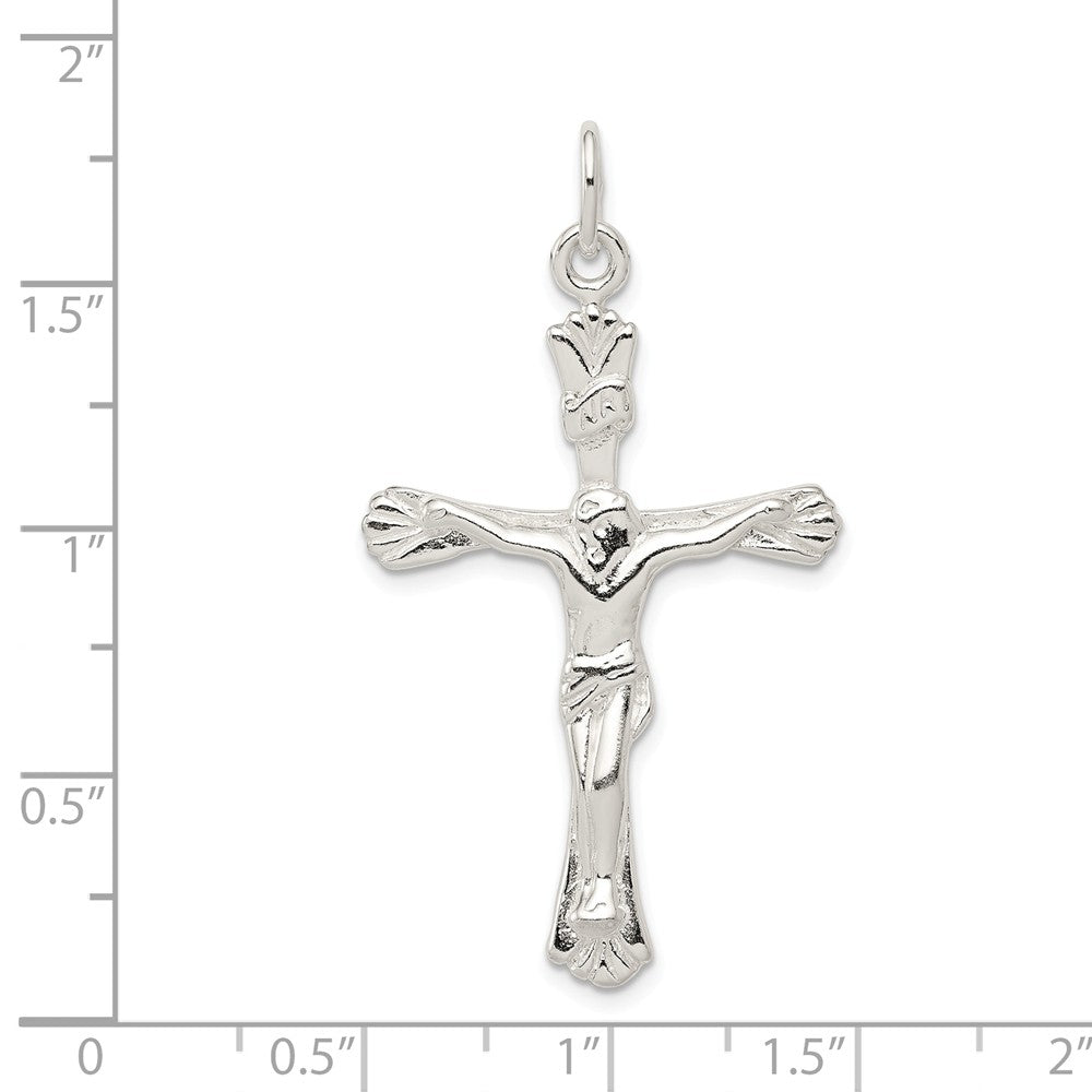 Million Charms 925 Sterling Silver Inri Relgious Crucifix Pendant