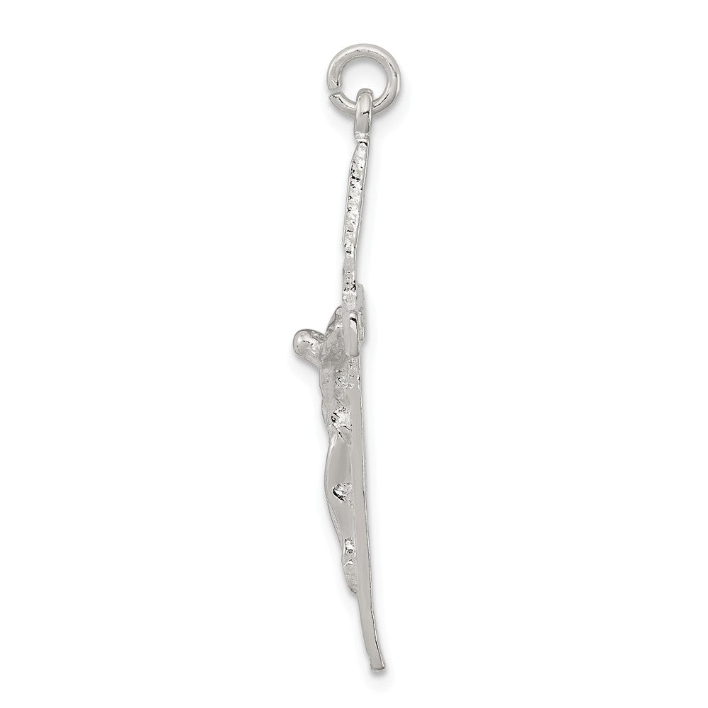 Million Charms 925 Sterling Silver Relgious Crucifix Pendant