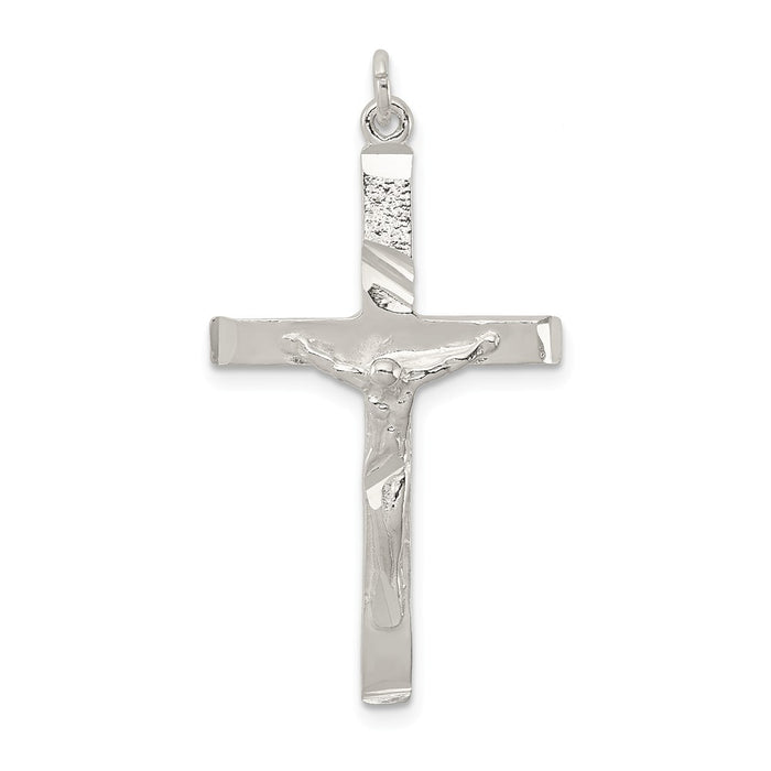 Million Charms 925 Sterling Silver Relgious Crucifix Pendant