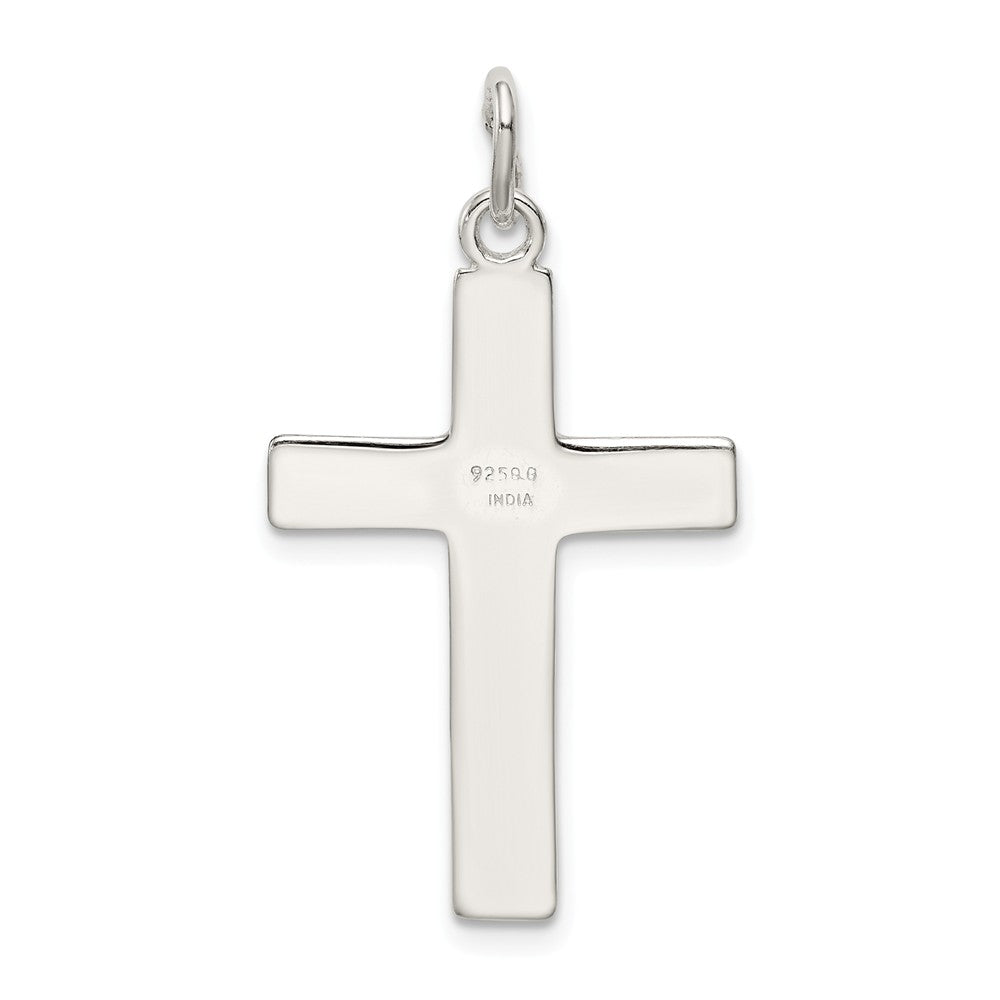 Million Charms 925 Sterling Silver Latin Relgious Cross Pendant