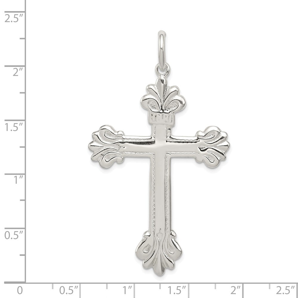 Million Charms 925 Sterling Silver Inri Relgious Cross Pendant