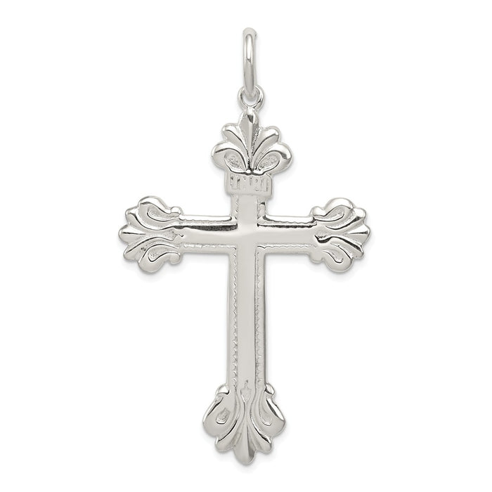 Million Charms 925 Sterling Silver Inri Relgious Cross Pendant