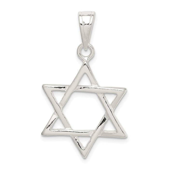 Million Charms 925 Sterling Silver Religious Jewish Star Of David Charm