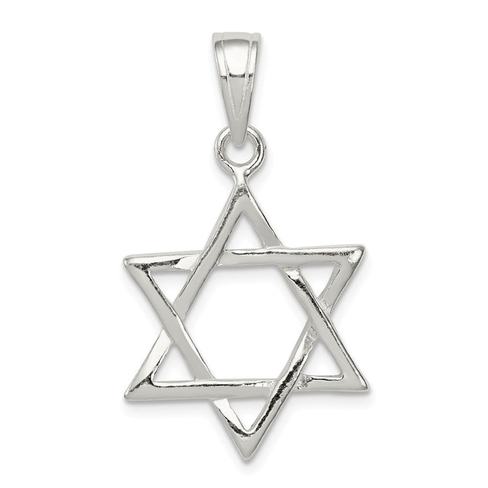 Million Charms 925 Sterling Silver Religious Jewish Star Of David Charm