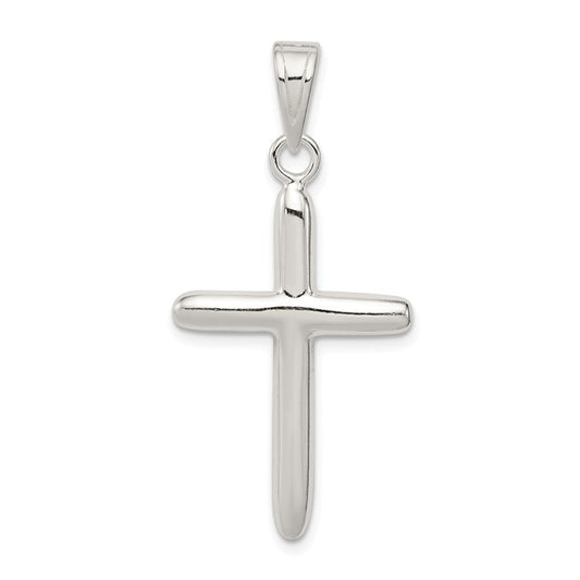 Million Charms 925 Sterling Silver Polished Relgious Cross Pendant