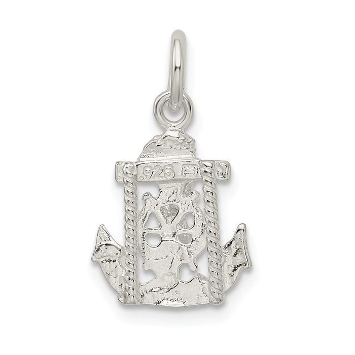 Million Charms 925 Sterling Silver Mariners Relgious Cross Charm