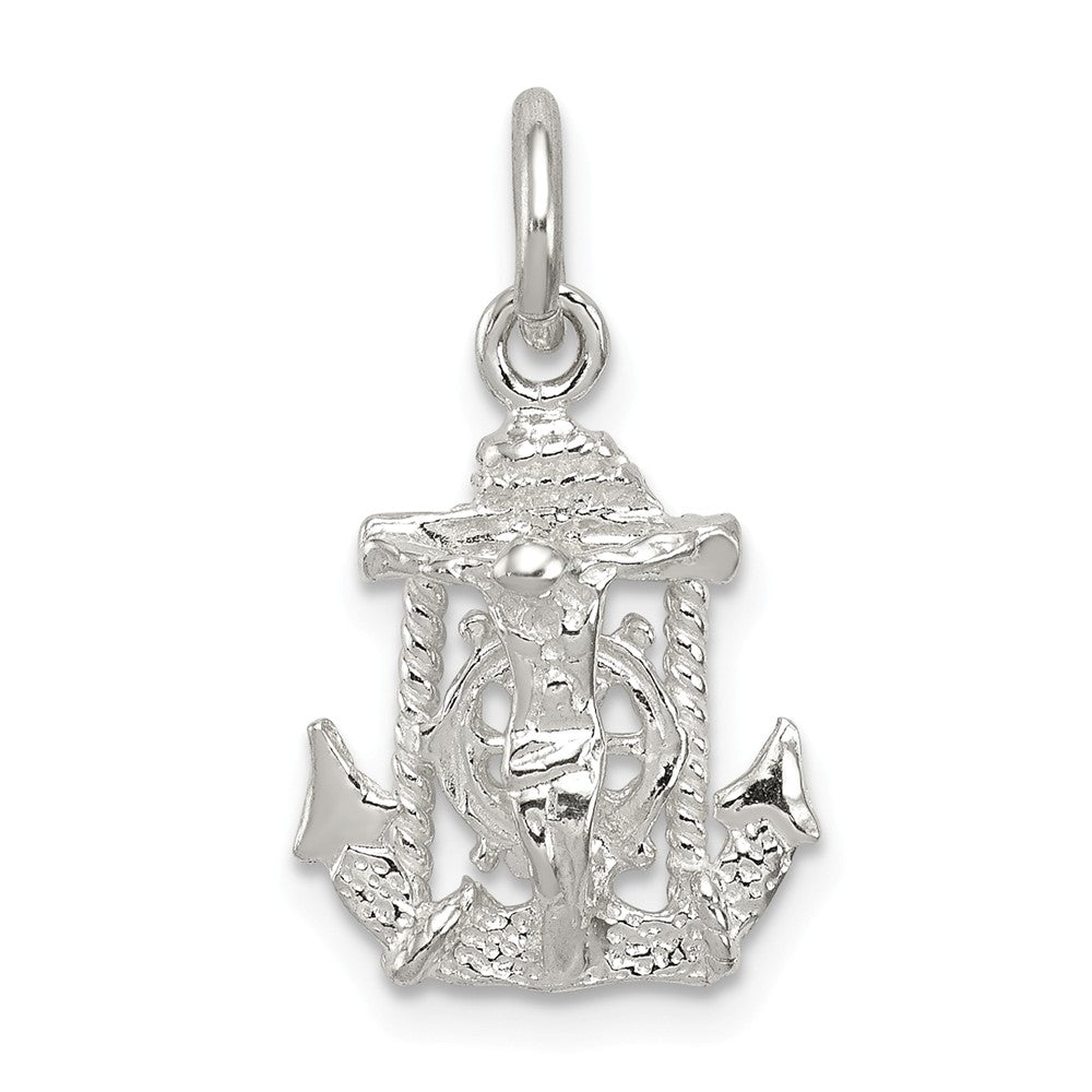 Million Charms 925 Sterling Silver Mariners Relgious Cross Charm