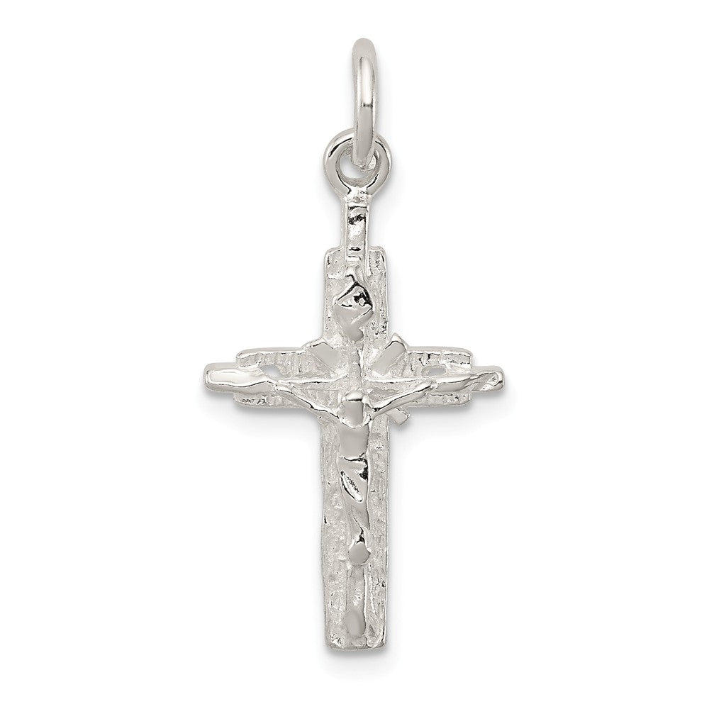 Million Charms 925 Sterling Silver Inri Relgious Crucifix Pendant