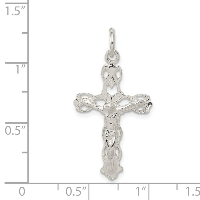 Million Charms 925 Sterling Silver Relgious Crucifix Charm