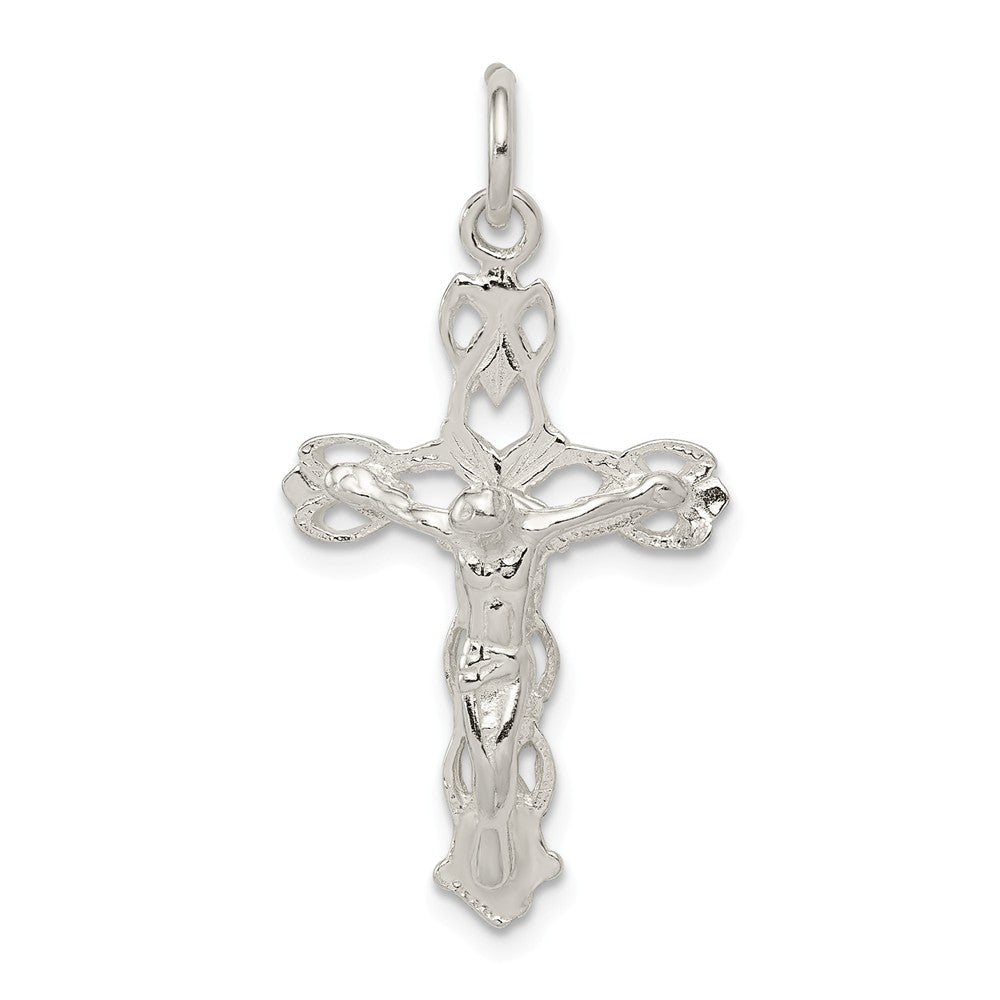 Million Charms 925 Sterling Silver Relgious Crucifix Charm