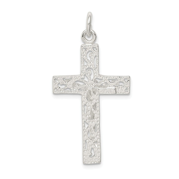 Million Charms 925 Sterling Silver Inri Relgious Crucifix Pendant