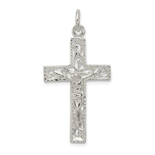 Million Charms 925 Sterling Silver Inri Relgious Crucifix Pendant