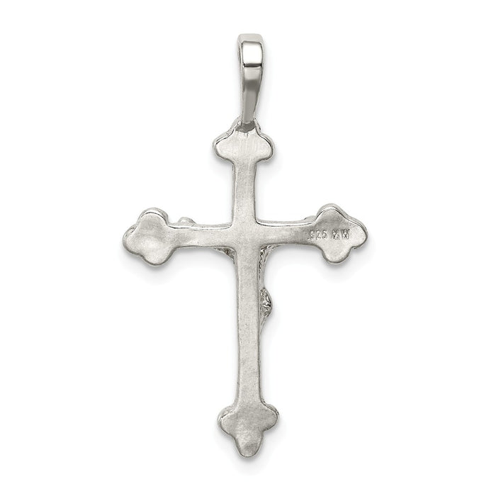 Million Charms 925 Sterling Silver Relgious Crucifix Pendant