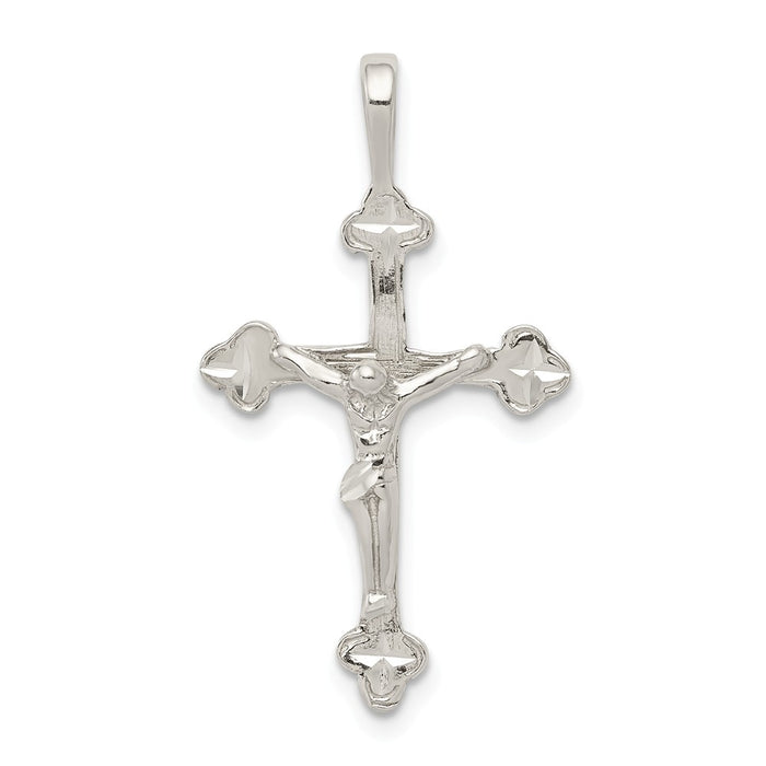 Million Charms 925 Sterling Silver Relgious Crucifix Pendant