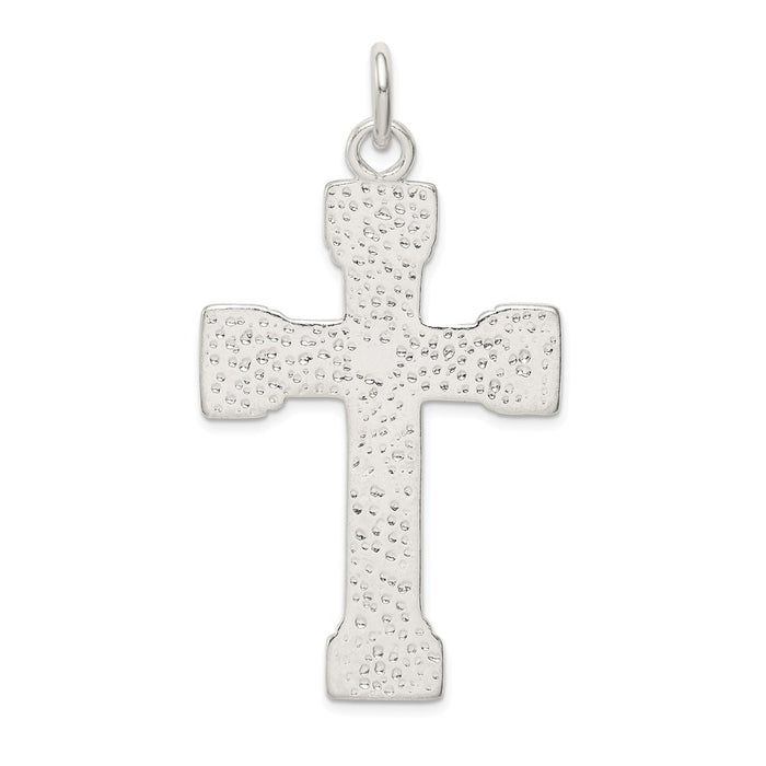 Million Charms 925 Sterling Silver Latin Relgious Crucifix Pendant