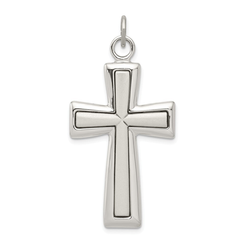 Million Charms 925 Sterling Silver Latin Relgious Cross Pendant