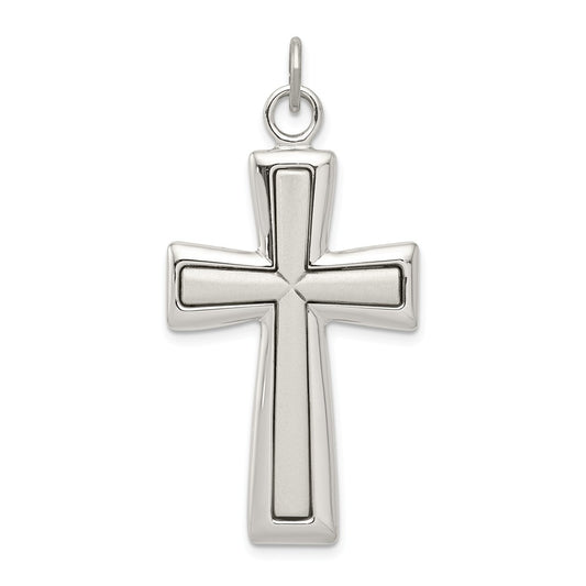 Million Charms 925 Sterling Silver Latin Relgious Cross Pendant