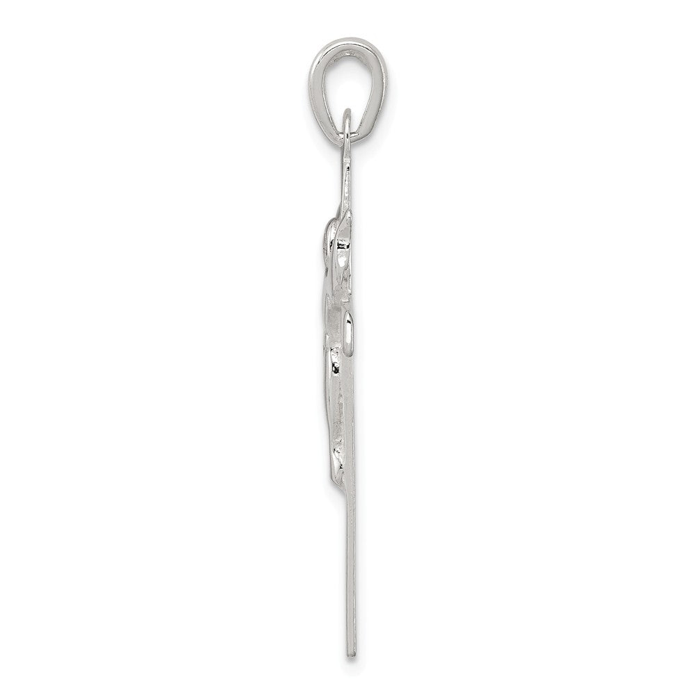 Million Charms 925 Sterling Silver Relgious Crucifix Pendant