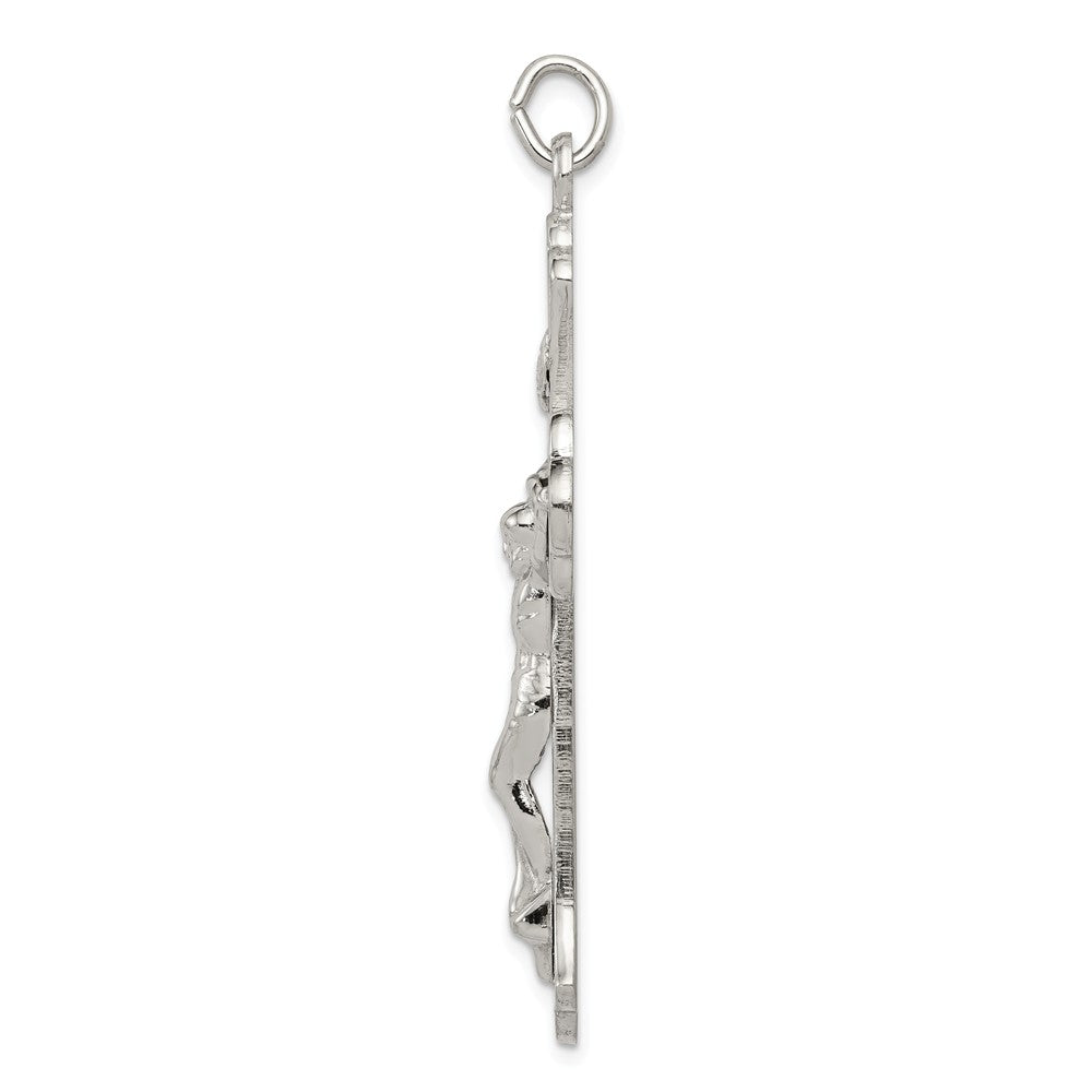 Million Charms 925 Sterling Silver Inri Relgious Crucifix Pendant