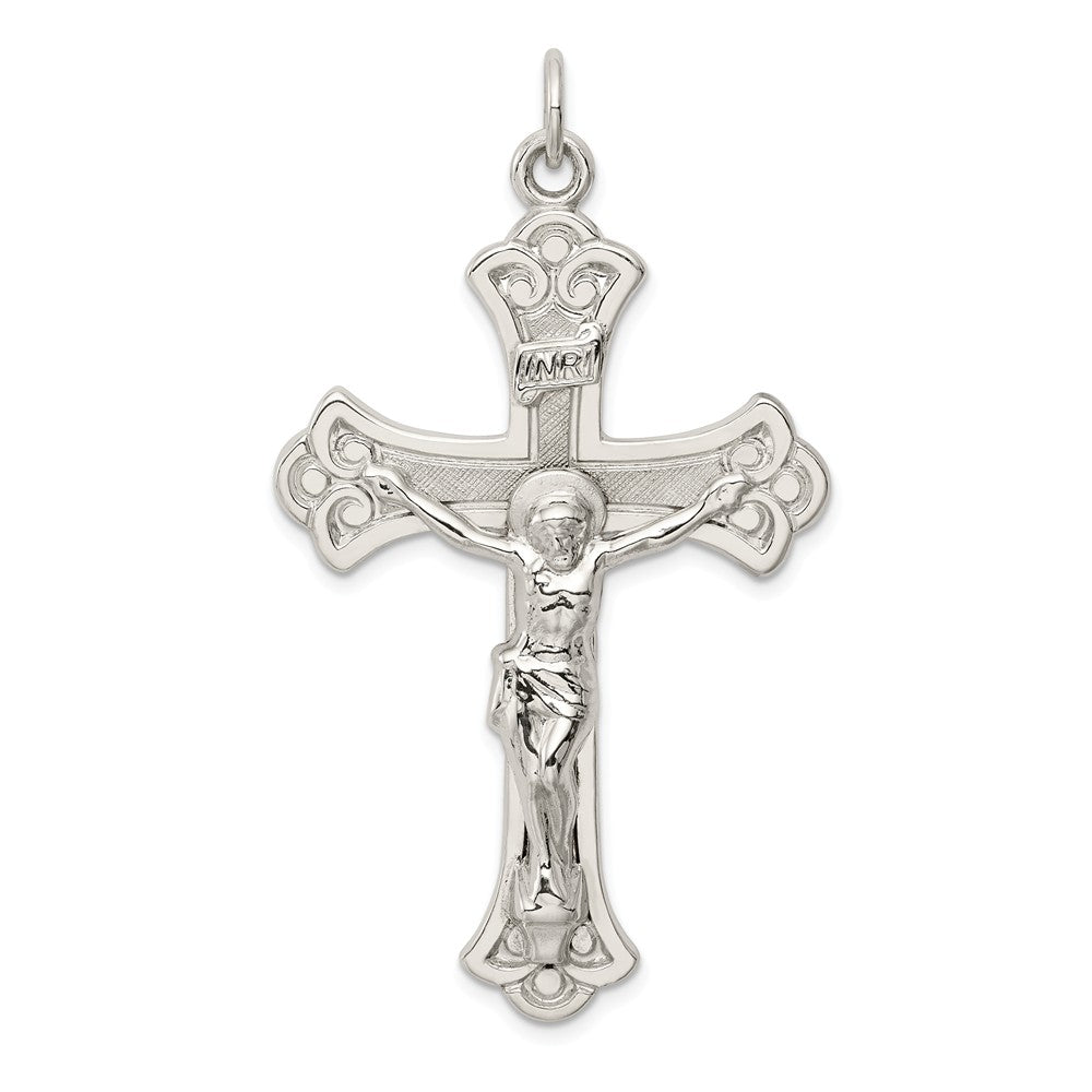 Million Charms 925 Sterling Silver Inri Relgious Crucifix Pendant
