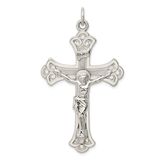 Million Charms 925 Sterling Silver Inri Relgious Crucifix Pendant