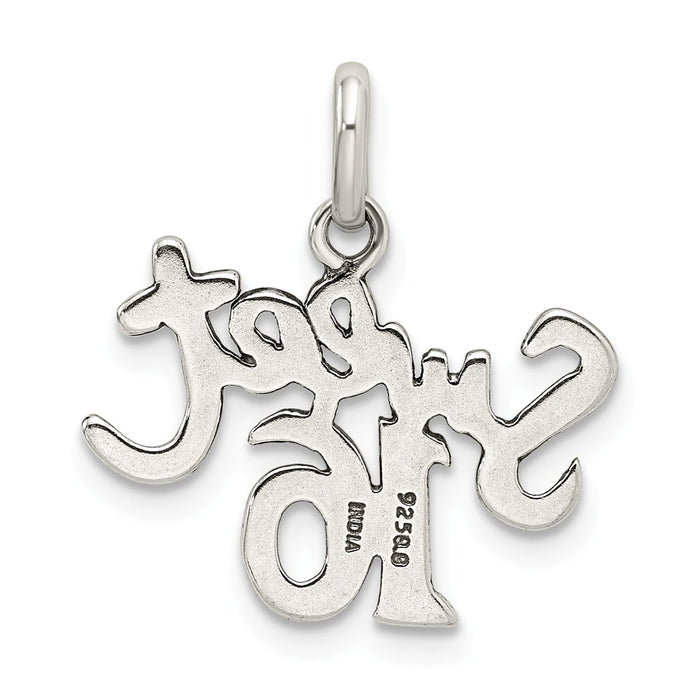 Million Charms 925 Sterling Silver Sweet 16 Birthday Charm