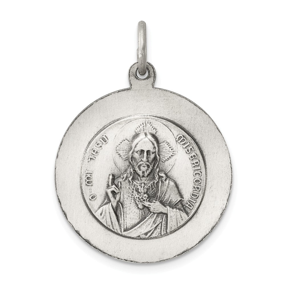 Million Charms 925 Sterling Silver Queen Of The Holy Scapular Medal