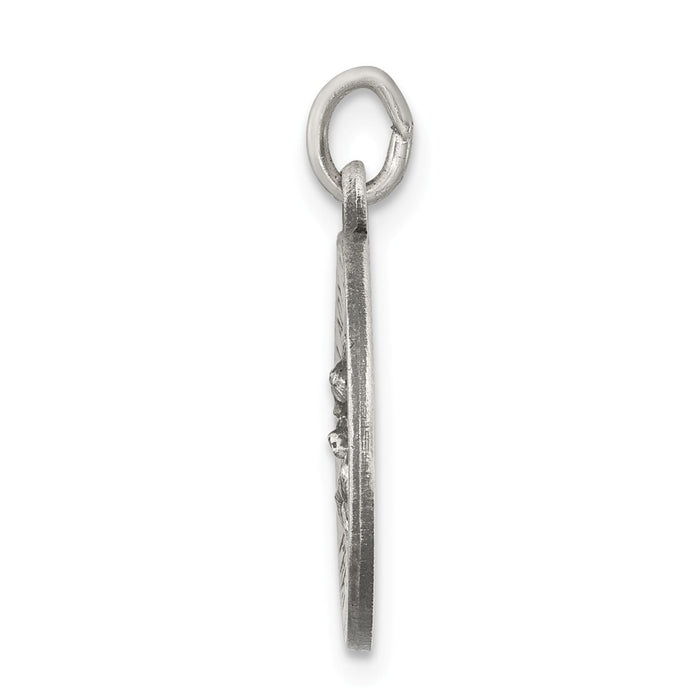 Million Charms 925 Sterling Silver Relgious Our Lady Of Perpetual Help Medal