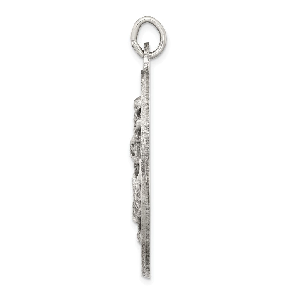 Million Charms 925 Sterling Silver Religious Saint Christopher Medal