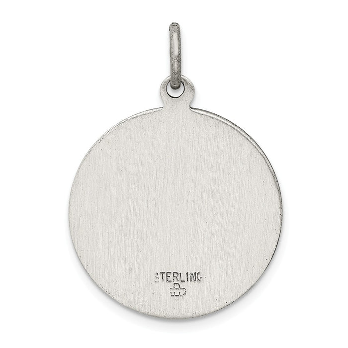 Million Charms 925 Sterling Silver Religious Saint Gerard Medal