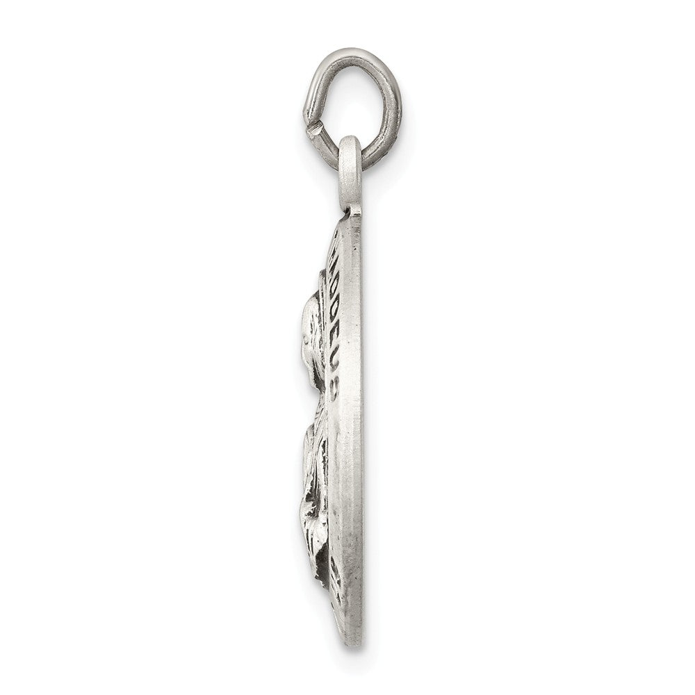 Million Charms 925 Sterling Silver Religious Saint Jude Thaddeus Medal