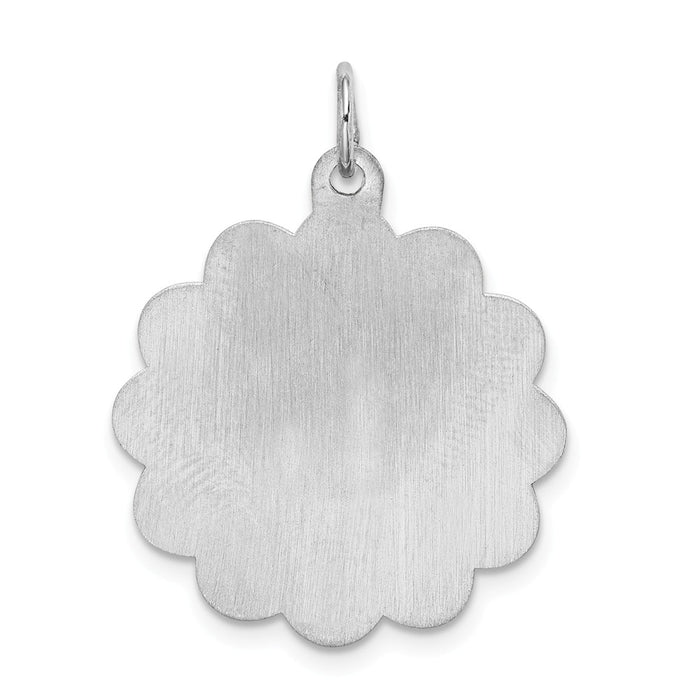 Million Charms 925 Sterling Silver Rhodium-Plated My Confirmation Disc Charm