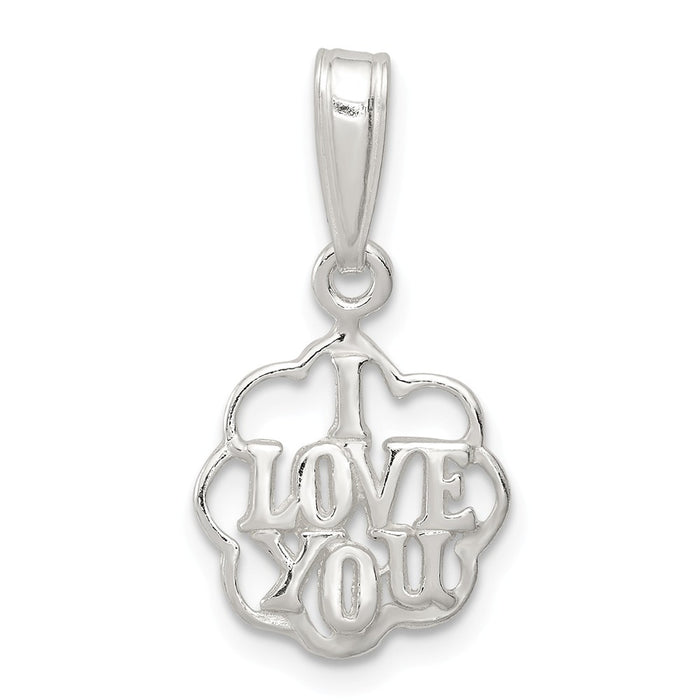 Million Charms 925 Sterling Silver I Love You Charm