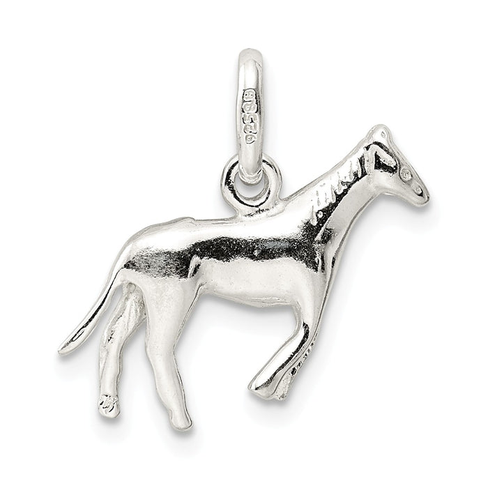 Million Charms 925 Sterling Silver Horse Charm