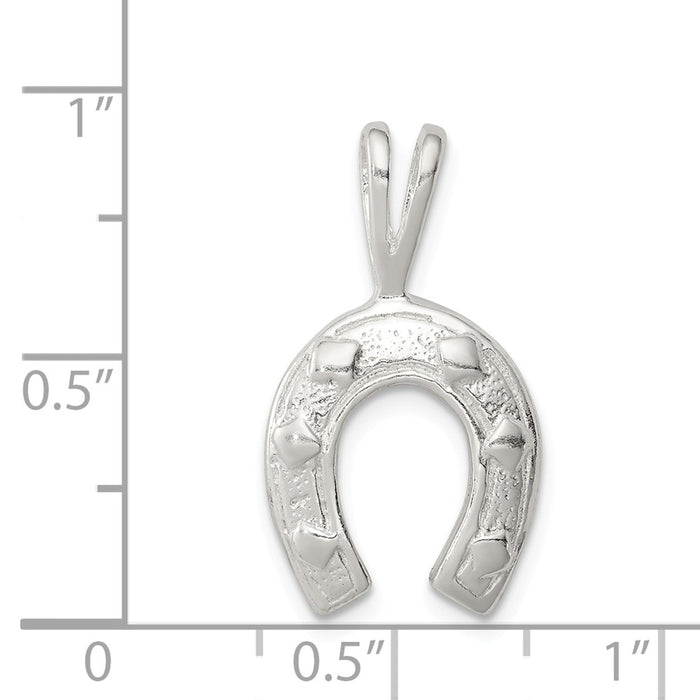Million Charms 925 Sterling Silver Horseshoe Charm