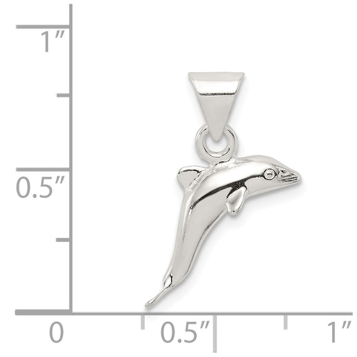Million Charms 925 Sterling Silver Dolphin Charm