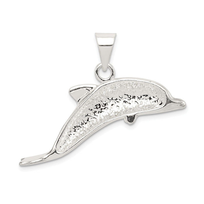 Million Charms 925 Sterling Silver Dolphin Pendant