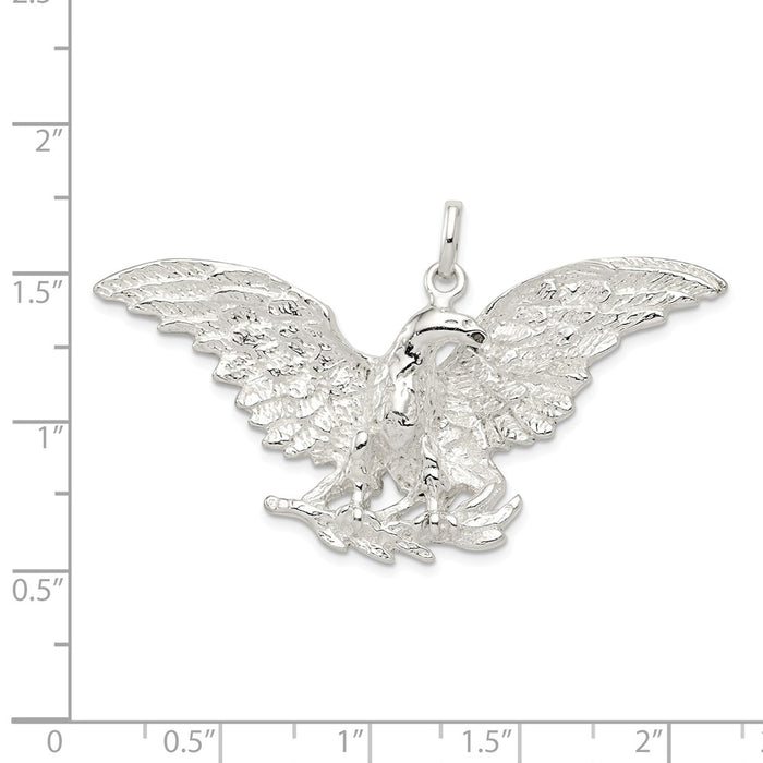 Million Charms 925 Sterling Silver Eagle Charm