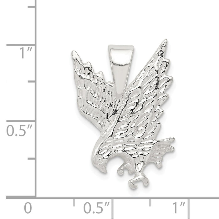 Million Charms 925 Sterling Silver Eagle Pendant