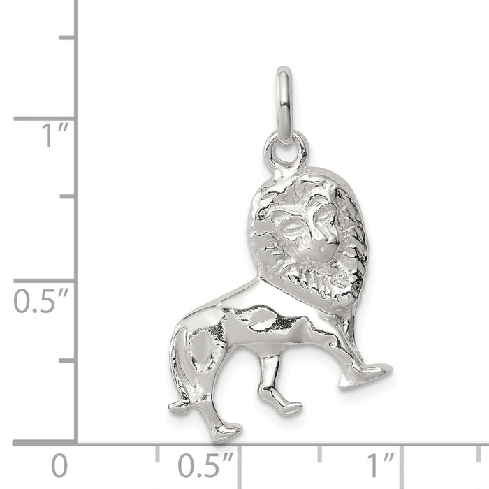 Million Charms 925 Sterling Silver Lion Charm