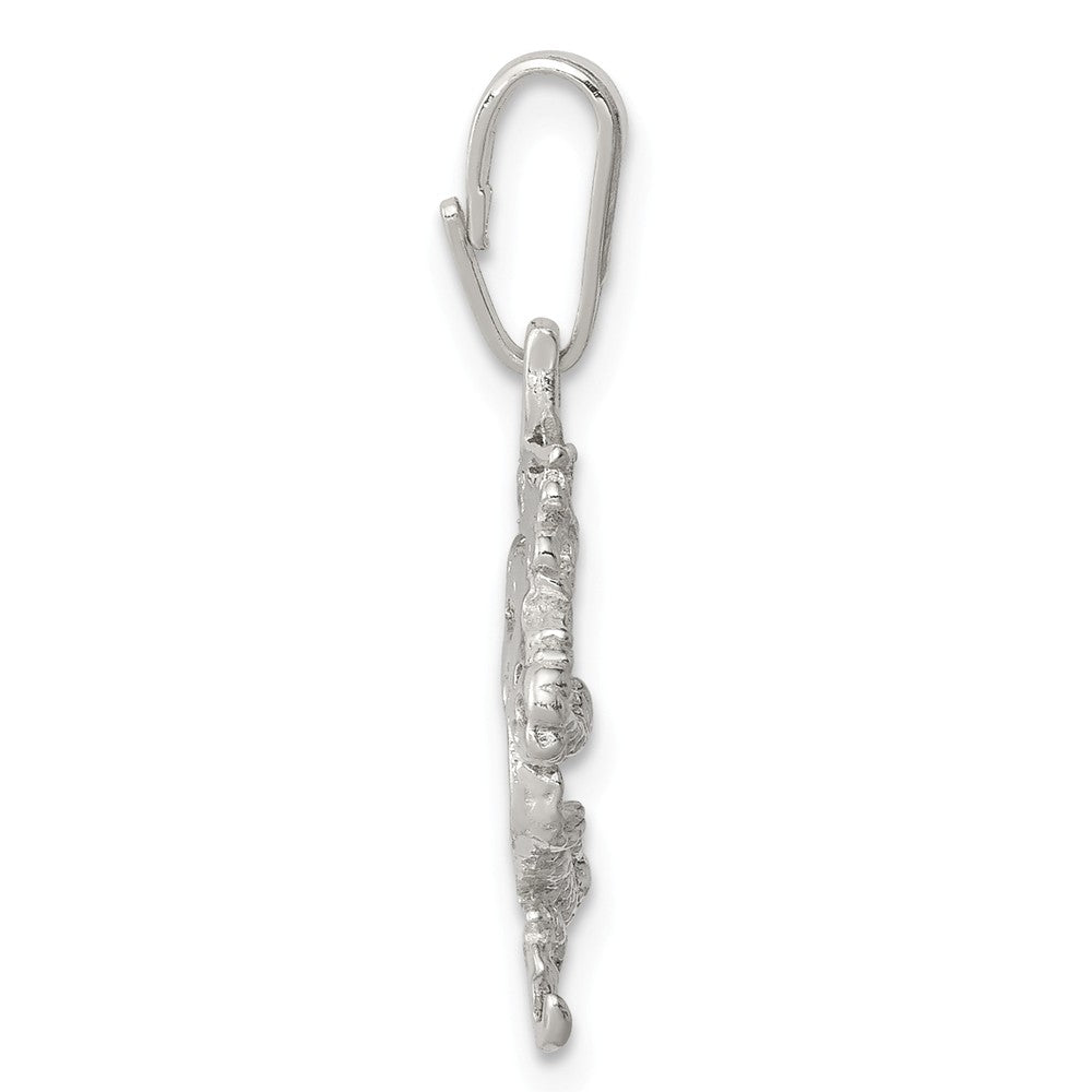 Million Charms 925 Sterling Silver Dragon Pendant