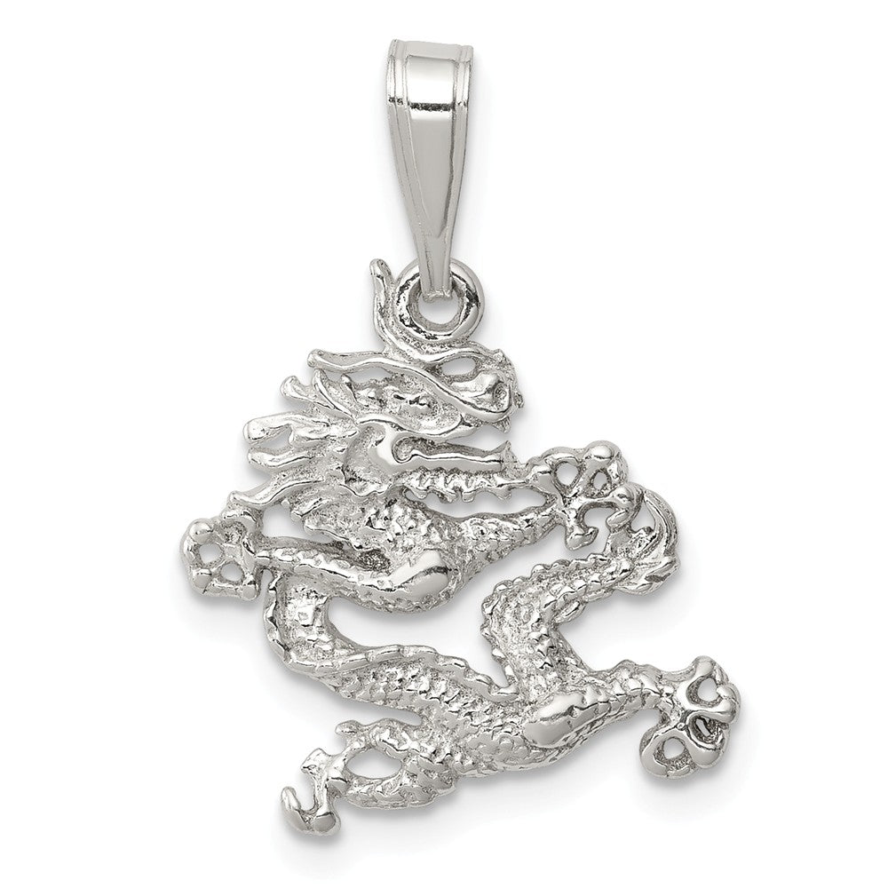 Million Charms 925 Sterling Silver Dragon Pendant