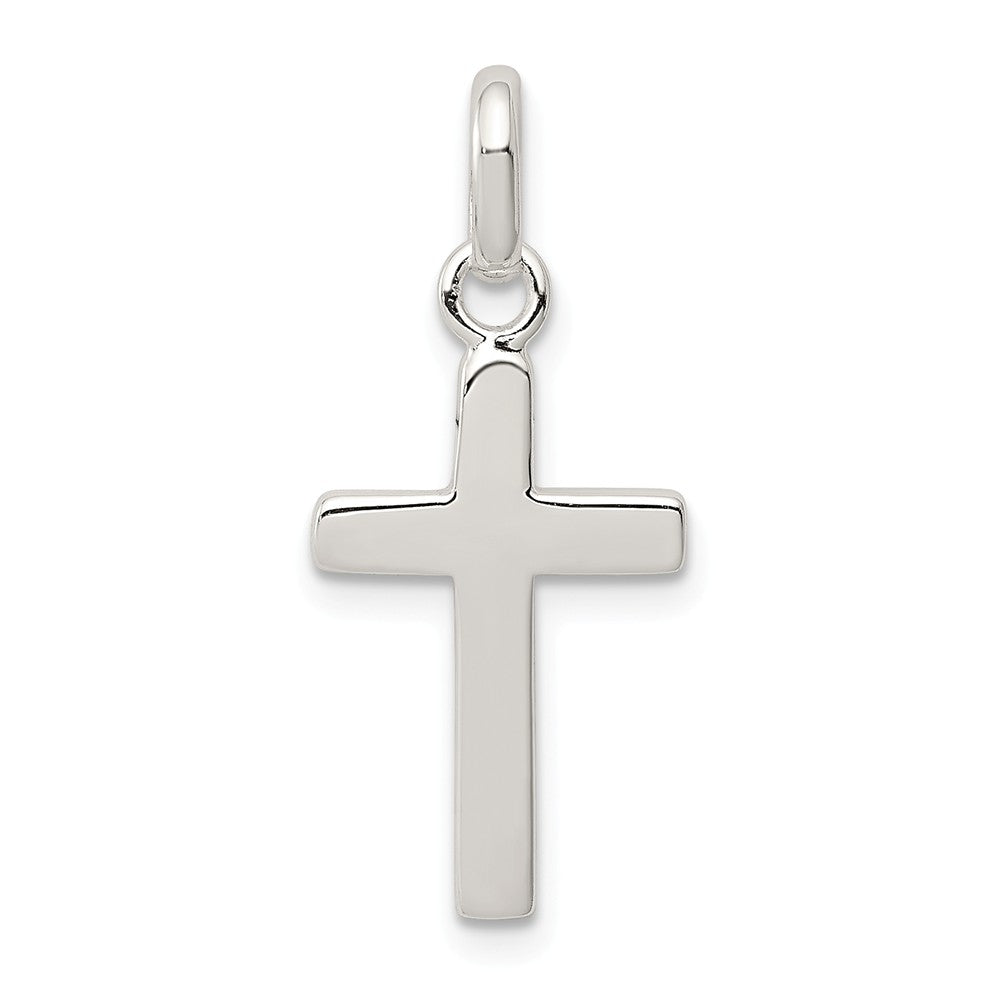 Million Charms 925 Sterling Silver Polished Relgious Cross Charm