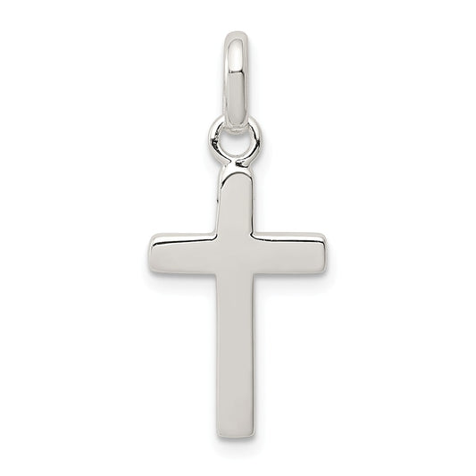 Million Charms 925 Sterling Silver Polished Relgious Cross Charm